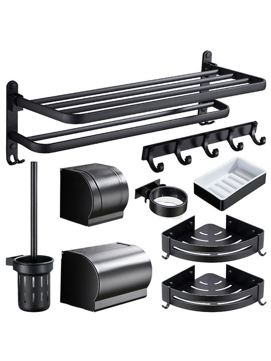 Repisa Toallero de Baño Mural sin Perforación - Image 11