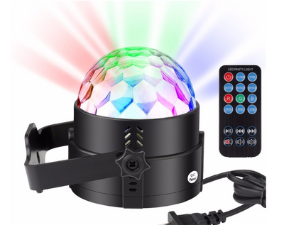 Bola de Cristal Mágica LED con Control Remoto para Karaoke y Fiestas - Image 7