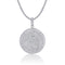 Collar Estrella de Nieve Plata - Colgante con Moissanita S925 y Baño de Platino