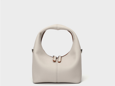 Bolso Bandolera Cuero Genuino Diseño Francés Minimalista para Mujer - Image 3
