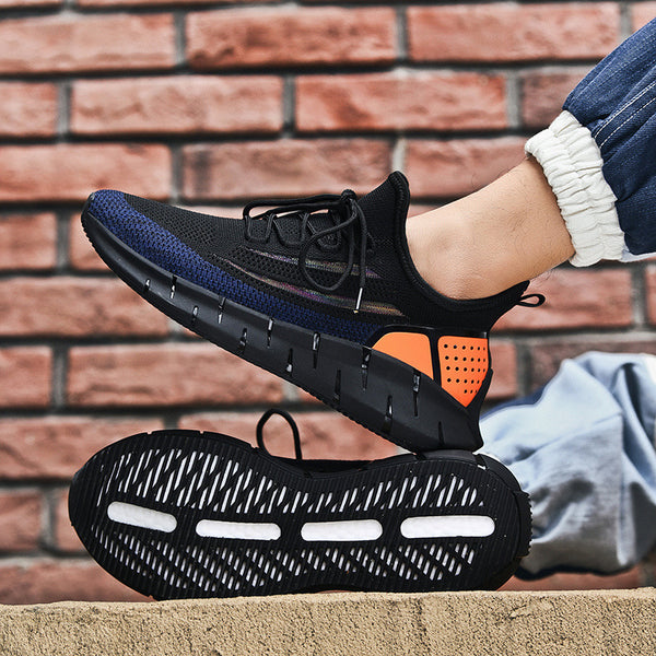 Zapatillas Deportivas Tejido Volador - Sneakers Versátiles para Correr