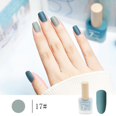 Esmalte de Uñas Mate Nude sin Horno de Secado Rápido - Image 19