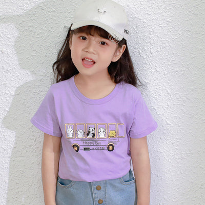 Camiseta Básica de Cuello Redondo Manga Corta - Image 12