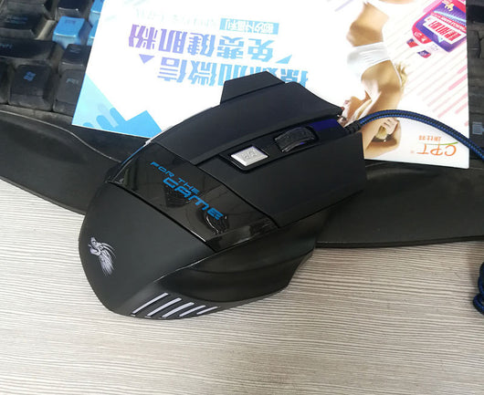 Ratón Gaming Óptico 5500DPI con Retroiluminación LED 7 Colores - 7 Botones Programables - Image 8