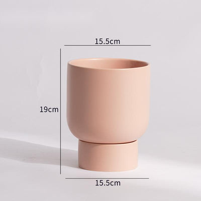 Maceta de Cerámica Verde Estilo Morandi para Decoración - Image 17