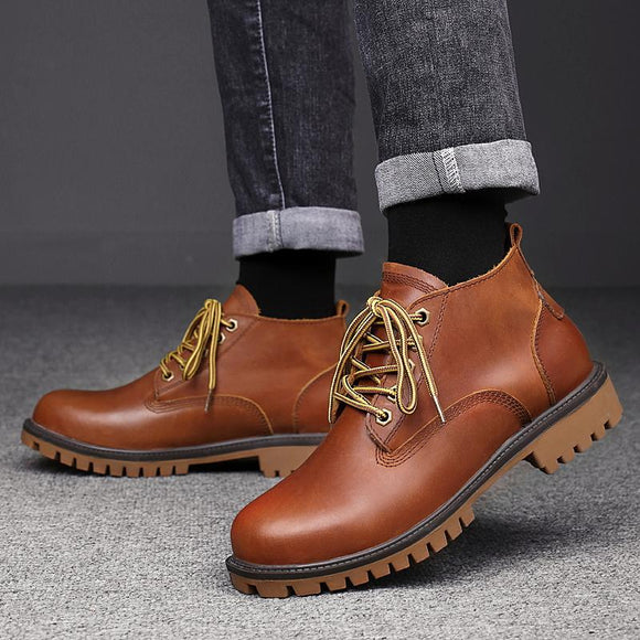 Zapatos Elevadores Premium para Hombre con Plantilla de Cuero Genuino