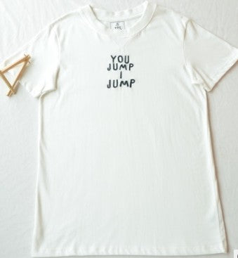 Camisetas Parejas Blanco y Negro - Manga Corta Verano