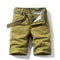 Pantalones Cortos Casuales para Hombre Estilo Coreano Ajuste Slim Algodón