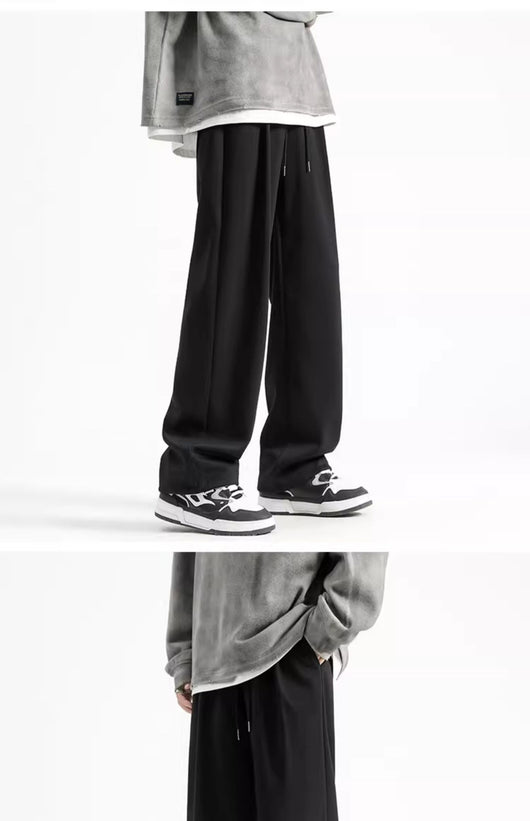 Pantalón de Chándal Hombre Cintura Alta con Cordón Ajustable y Efecto Slim - Image 11
