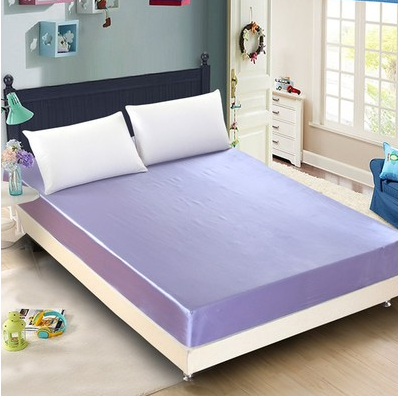 Juego de Cama Seda Hielo Verano - Funda Nórdica y Almohadas Color Sólido - Image 8