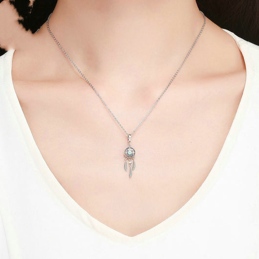 Pulsera de Plata con Atrapasueños y Cuentas Decorativas - Image 3