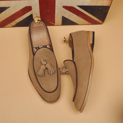 Mocasines Hombre Respirable Punta Afilada Estilo Británico Clásico - Image 22