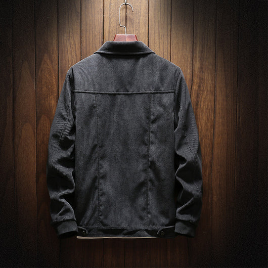Chaqueta Casual con Solapa - Diseño Versátil para Hombre Otoño - Image 10