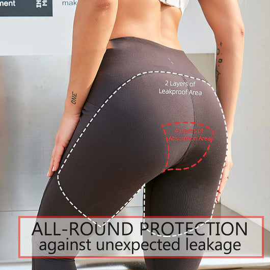 Leggins Deportivos de Cintura Alta para Ciclo Menstrual - Image 6