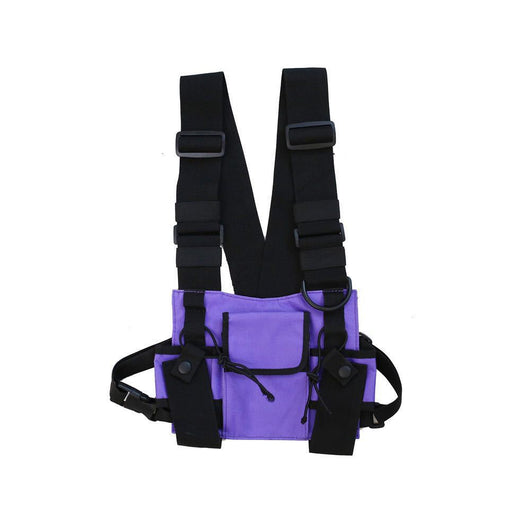 Chaleco Táctico Hip Hop Tide Brand con Mochila Integrada - Image 11