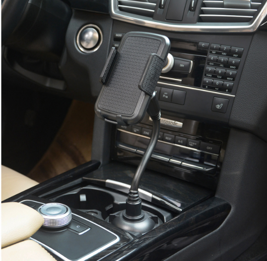 Soporte Dual para Auto - Portavasos y Sujetador de Celular - Image 2