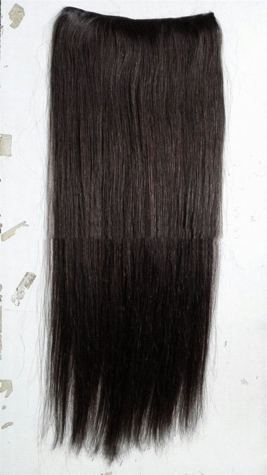 Peluca de Cabello Real con Línea de Pesca Invisible - Image 3