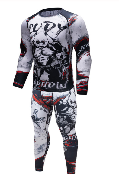 Camiseta Compresión MMA Rashguard 3D para Hombre - Fitness y Crossfit - Image 11
