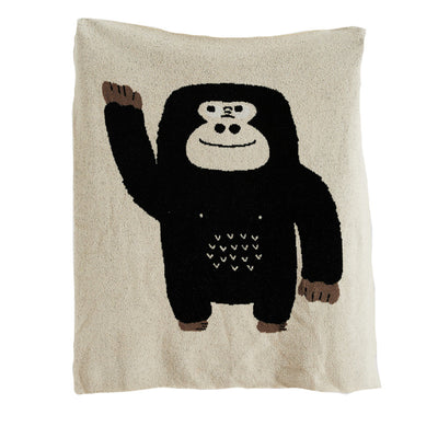 Manta de Terciopelo Nórdica Tejida con Funda de Almohada - Estilo Instagram - Image 4