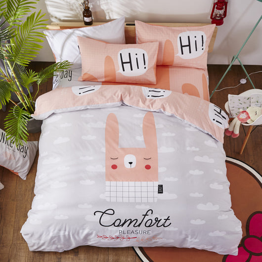 Ropa de Cama Infantil de Algodón con Diseños Animados - Image 65
