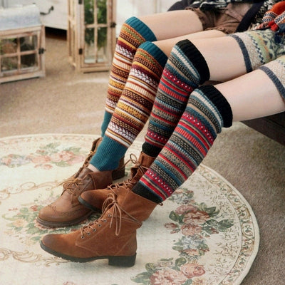 Calcetines Térmicos Gruesos de Algodón con Protección en Rodillas para Botas - Image 7
