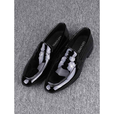 Zapatos de Cuero Slip-on Elegantes Transpirables para Negocios - Image 4