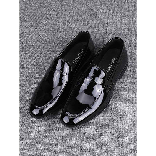 Zapatos de Cuero Slip-on Elegantes Transpirables para Negocios - Image 4