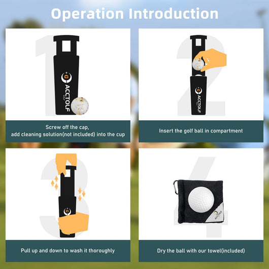 Lavadora Portátil para Bolsas de Golf - Limpiador Profesional de Accesorios - Image 12