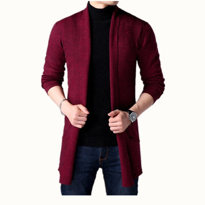 Chaqueta Suéter Casual con Bolsillos para Hombre - Image 7