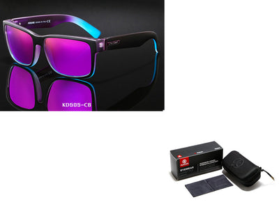 Gafas de Sol para Hombre con Lentes de Película Colorida - Image 37