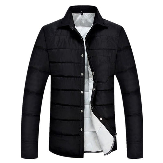 Chaqueta Acolchada Térmica para Hombre Maduro - Image 3