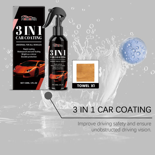 Spray Protector 3 en 1 para Auto - Limpieza, Brillo y Cera - Image 8