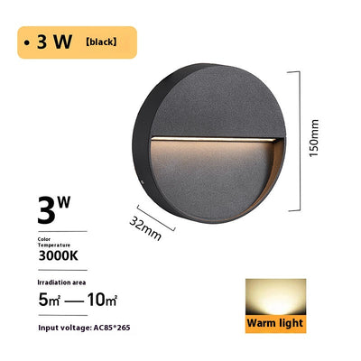 Lámpara LED Impermeable para Escaleras y Pasillos Exteriores - Image 4