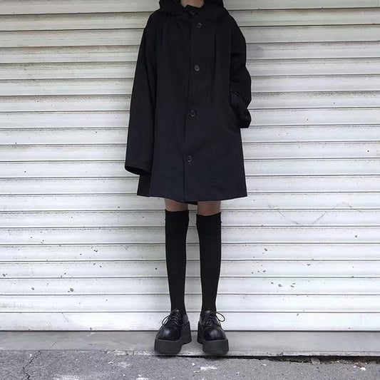 Abrigo Holgado con Capucha para Mujer - Estilo Urbano - Image 2