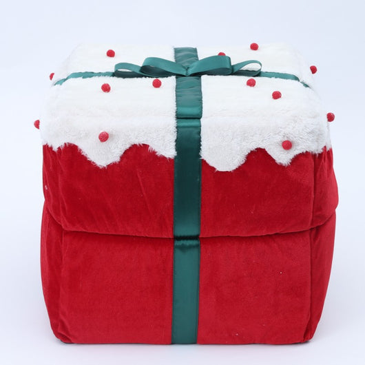 Cama Nido Felino Doble Uso - Refugio Cerrado Navideño para Gatos y Perros Pequeños - Image 10