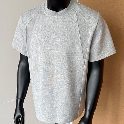 Camiseta Clásica de Cuello Redondo para Hombre