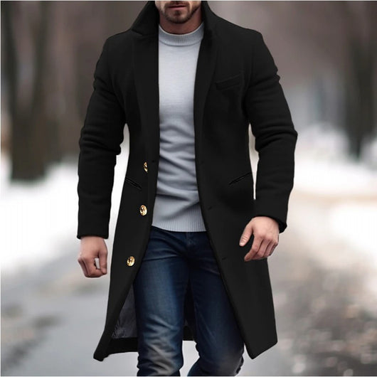 Abrigo Trinchera Clásico para Hombre - Image 10