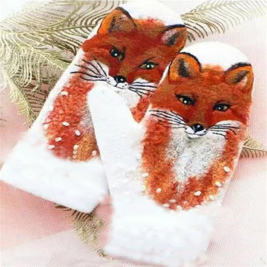 Guantes Navideños Térmicos Impresos para Invierno - Image 24