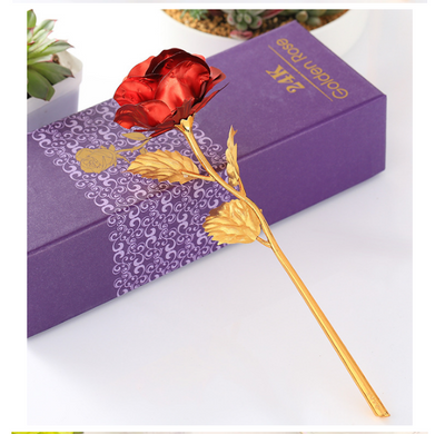Rosa Dorada Eterna - Regalo Perfecto - Image 9
