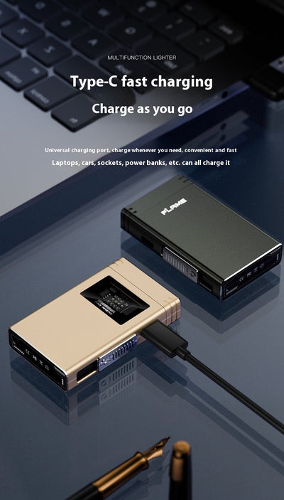 Encendedor Electrónico USB con Power Bank Dual - Diseño Metálico Premium - Image 17
