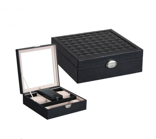 Caja Organizadora Multifunción de Madera Personalizable para Joyas y Cosméticos - Image 5