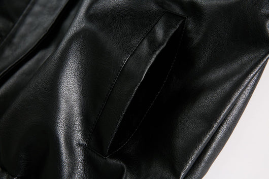 Chaqueta de Solapa Negra con Encaje y Bordado Love Number para Mujer - Image 25