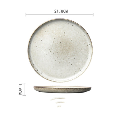 Plato Desayunero Multiusos Cerámica Pintada a Mano Estilo Rústico - Image 74