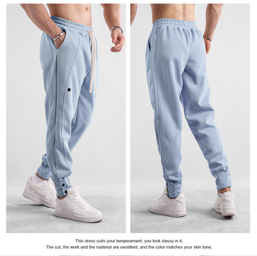 Pantalones Deportivos Holgados Otoño Hombre - Estilo Europeo Casual - Image 37
