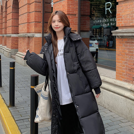 Chaqueta Acolchada Estilo Hong Kong para Estudiantes - Diseño Suelto y Moderno - Image 10