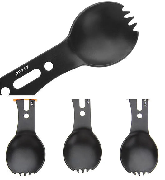 Set de Cubiertos Camping con Silbato - Herramienta Multiusos para Aventuras - Image 25