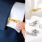 Botones de Camisa para Hombre con Iniciales en Acero Inoxidable