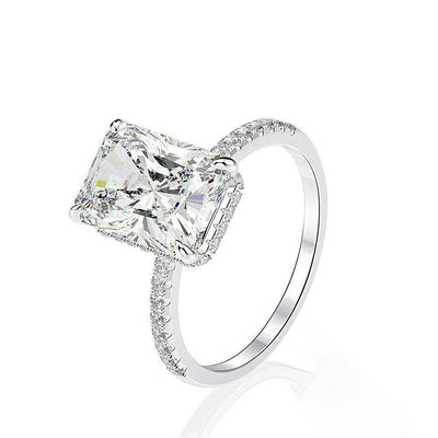 Anillo de Plata 925 con Incrustaciones y 3 Quilates de Circonitas para Mujer - Image 13