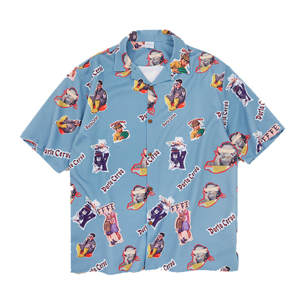 Camisa Hawaiana de Playa