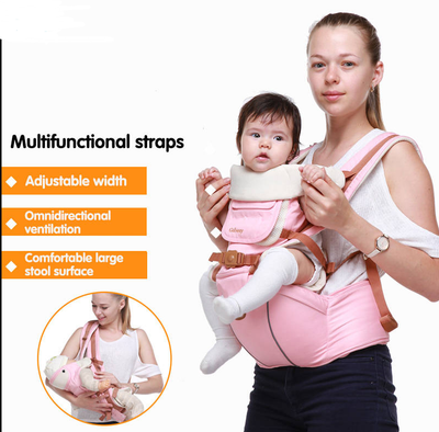 Cargador de Bebé Ergonómico Multifuncional con Cintura Ajustable - Image 3